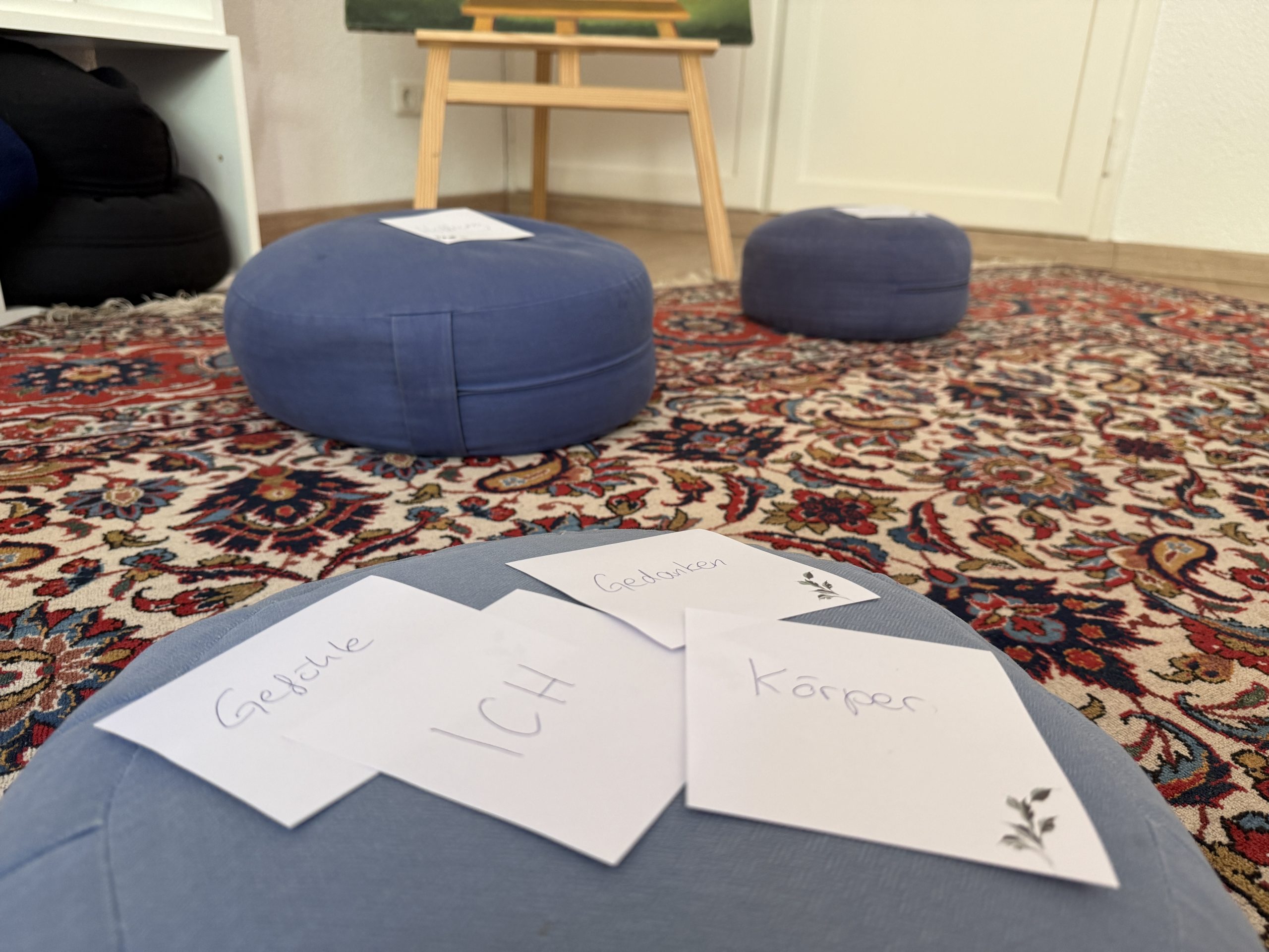 Kissen in Praxis für Psychotherapie in Kitzingen